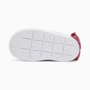Zapatos Suede Light Flex Bow Graphic V para bebé, Island Pink-Dusty Orchid
