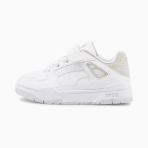 Slipstream Alternative Closure Sneakers Kids, PUMA White-Feather Gray
