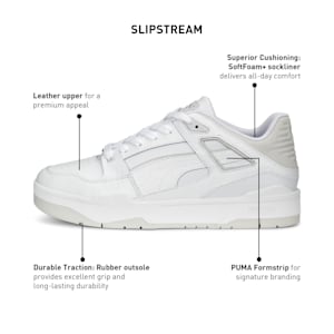 Slipstream Unisex Sneakers, Puma White-Nimbus Cloud, extralarge-IND