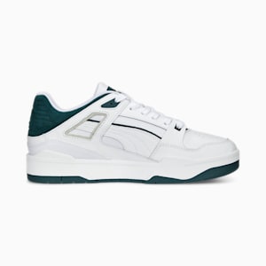 Slipstream Unisex Sneakers, Puma White-Varsity Green, extralarge-IND