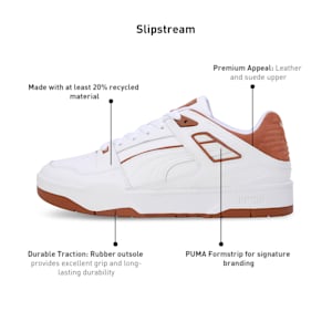 Slipstream Unisex Sneakers, PUMA White-Teak, extralarge-IND