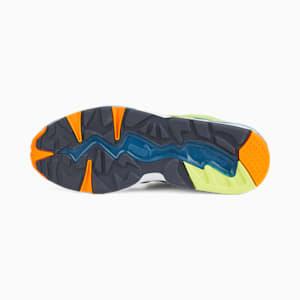 Blaze of Glory Energy Unisex Sneakers, Lake Blue-Vibrant Orange