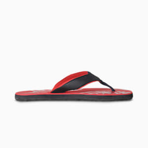 PUMA x Royal Challengers Bangalore Unisex Fanwear Flip Flops, Urban Red-Flame Scarlet-Navy Blazer-Puma Team Gold, extralarge-IND