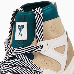ユニセックス PUMA x AMI TRC ブレイズ ミッド ハイ スニーカー, Marshmallow-Light Sand
