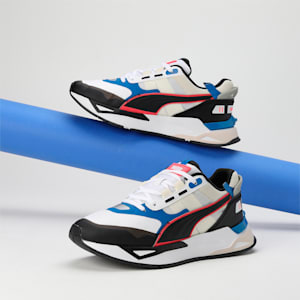 Mirage Sport Tech Reflective Unisex Sneakers, PUMA White-PUMA Team Royal, extralarge-IND
