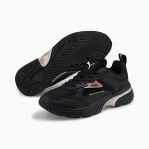FS Runner Metallic Women's Sneakers, Puma Black