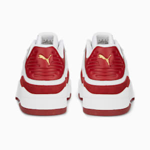 ユニセックス スリップストリーム スウェード FS スニーカー, Puma White-Intense Red, extralarge-JPN