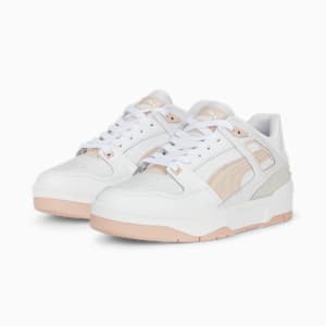 Slipstream Suede FS Sneakers, Puma White-Rose Quartz