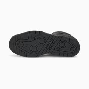 Slipstream Hi Leather Sneakers, Puma Black-Puma Black
