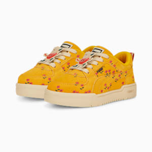 PUMA x TINY COTTONS CA Pro Printed Little Kids' Shoes, Tangerine-Safari