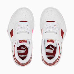 Slipstream Suede Little Kids' Shoes, Puma White-Intense Red