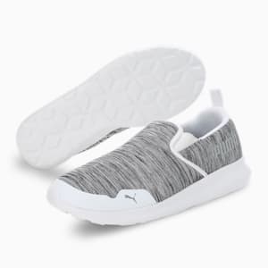 Turf Slip On Men's Sneakers, PUMA White-Quarry