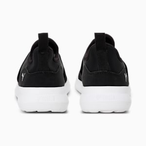 Relax Knit Slip On Men's Sneakers, PUMA Black-PUMA White