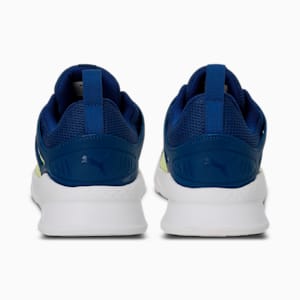 Amaze Runner Men's Sneakers, Blazing Blue-Light Lime-PUMA White, extralarge-IND