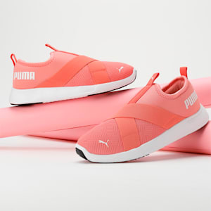 Cassey Revamp Women's Sneakers, Carnation Pink-PUMA White