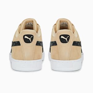 ユニセックス スウェード T7 スニーカー, Light Sand-Puma Black-Puma White, extralarge-JPN