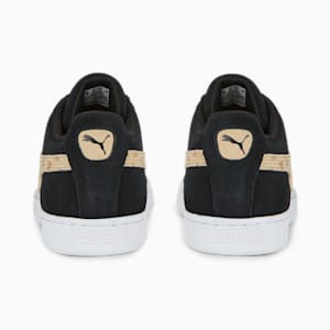 ユニセックス スウェード T7 スニーカー, Puma Black-Light Sand-Puma White, extralarge-JPN