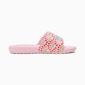 Cool Cat Rainbow Sunset Little Kids' Slides, Almond Blossom-Lavendar Pop-Ski Patrol-Fizzy Light