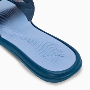 Silvia V4 Women's Slides, Inky Blue-Blissful Blue, extralarge-IND