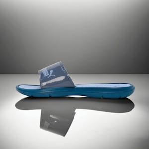 Silvia V4 Women's Slides, Inky Blue-Blissful Blue, extralarge-IND