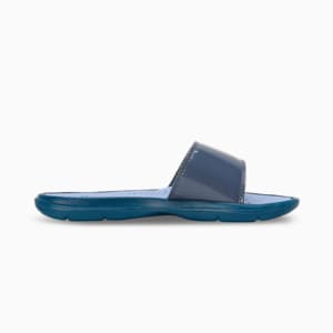 Silvia V4 Women's Slides, Inky Blue-Blissful Blue, extralarge-IND