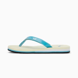 Alice Bling Women's Flipflops, Pistachio-Dusty Aqua-PUMA White, extralarge-IND