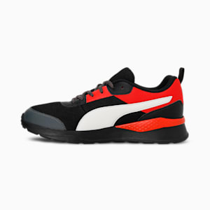 PUMA Vellfire Unisex Sneakers, Dark Shadow-PUMA Black-Burnt Red, extralarge-IND