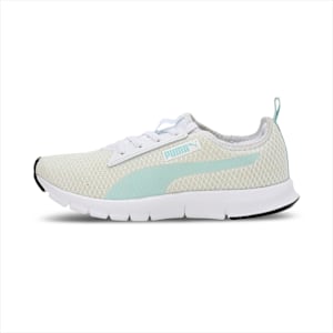 Reflex Women's Sneakers, PUMA White-Light Aqua-PUMA Black, extralarge-IND
