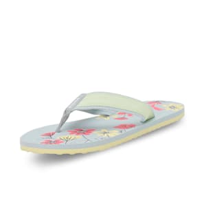 Sofi V4 Women's Flip-Flops, Platinum Gray-Pistachio-Sunset Pink-Spectra Green, extralarge-IND