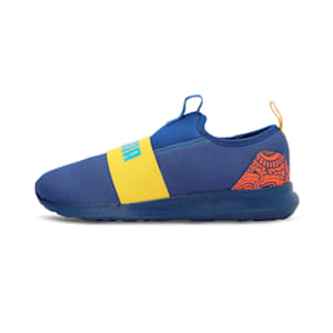 Puma Charlie V2 Youth Sneakers, Limoges-Dandelion-Blue Atoll, extralarge-IND