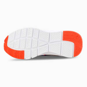 Racer V1 Youth Sneakers, Nimbus Cloud-Victoria Blue-Light Lime