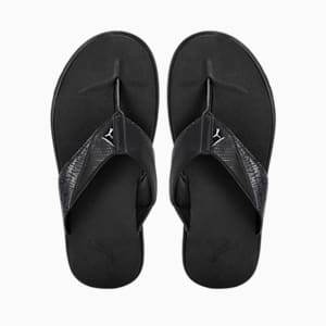 Galaxy Comfort V4 Unisex Flip-Flops, PUMA Black-PUMA White-Dark Shadow, extralarge-IND