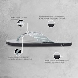 Ketava Duo V7 Men's Flipflops, Quarry-Nimbus Cloud-Asphalt, extralarge-IND