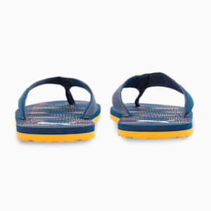 Contour V1 Unisex Flip-Flops, New Navy-Tangerine-Salmon, extralarge-IND