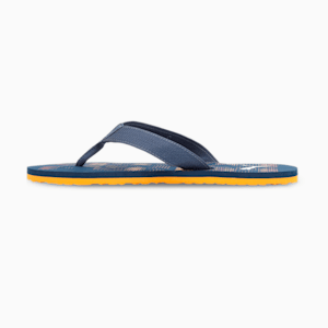 Contour V1 Unisex Flip-Flops, New Navy-Tangerine-Salmon, extralarge-IND