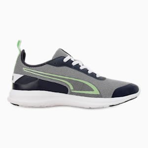 Unleash Men's Sneakers, PUMA White-Parisian Night-Fizzy Lime