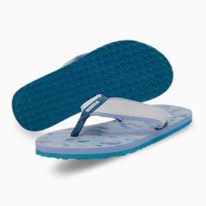 Sofi V5 Women's Flip Flops, Platinum Gray-Deep Dive-Filtered Ash