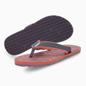 Sofi V5 Women's Flip Flops, Heartfelt-Gray Tile-Purple Charcoal
