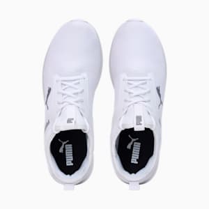 Duke Men's Sneakers, Puma White-Quarry