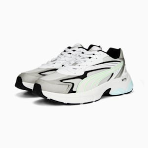 Teveris Nitro Noughties Unisex Sneakers, Puma Silver-Nimbus Cloud