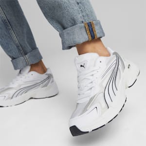 Teveris Nitro Noughties Unisex Sneakers, Puma White-Nimbus Cloud, extralarge-IND