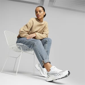 Teveris Nitro Noughties Unisex Sneakers, Puma White-Nimbus Cloud, extralarge-IND