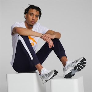 Teveris NITRO™ Noughties Sneakers, Feather Gray-Royal Sapphire, extralarge