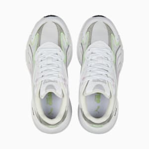 Teveris NITRO Noughties Sneakers, Feather Gray-Light Mint