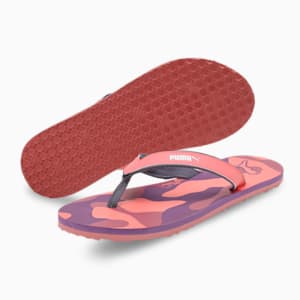 Mia V2 Unisex Flipflops, Carnation Pink-Dusty Orchid-PUMA White