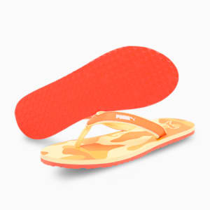 Mia V2 Unisex Flipflops, Tangerine-Pale Lemon-Vibrant Orange