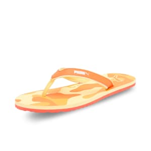 Mia V2 Unisex Flip-Flops, Tangerine-Pale Lemon-Vibrant Orange, extralarge-IND