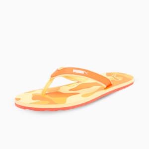 Mia V2 Unisex Flipflops, Tangerine-Pale Lemon-Vibrant Orange