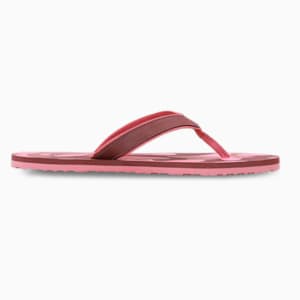 Mia V2 Unisex Flipflops, Heartfelt-Loveable-Wood Violet
