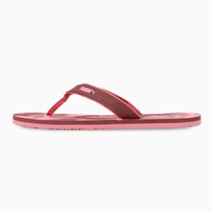 Mia V2 Unisex Flipflops, Heartfelt-Loveable-Wood Violet